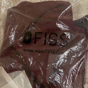 NWT Figs Maroon Livingston Scrub pants